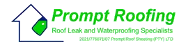 Prompt Roofing Logo
